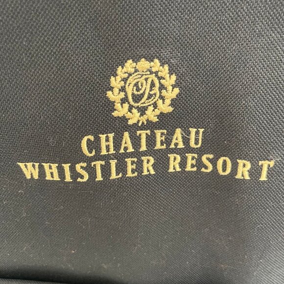 Canadian Pacific Chateau Whistler Resort Collectible Vintage Backpack Black NWOT - Picture 6 of 10